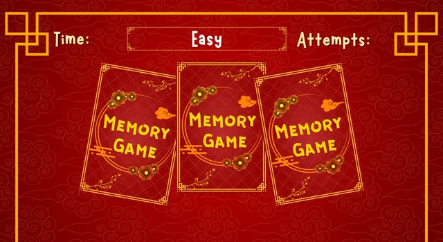 Flip Match Memory Game