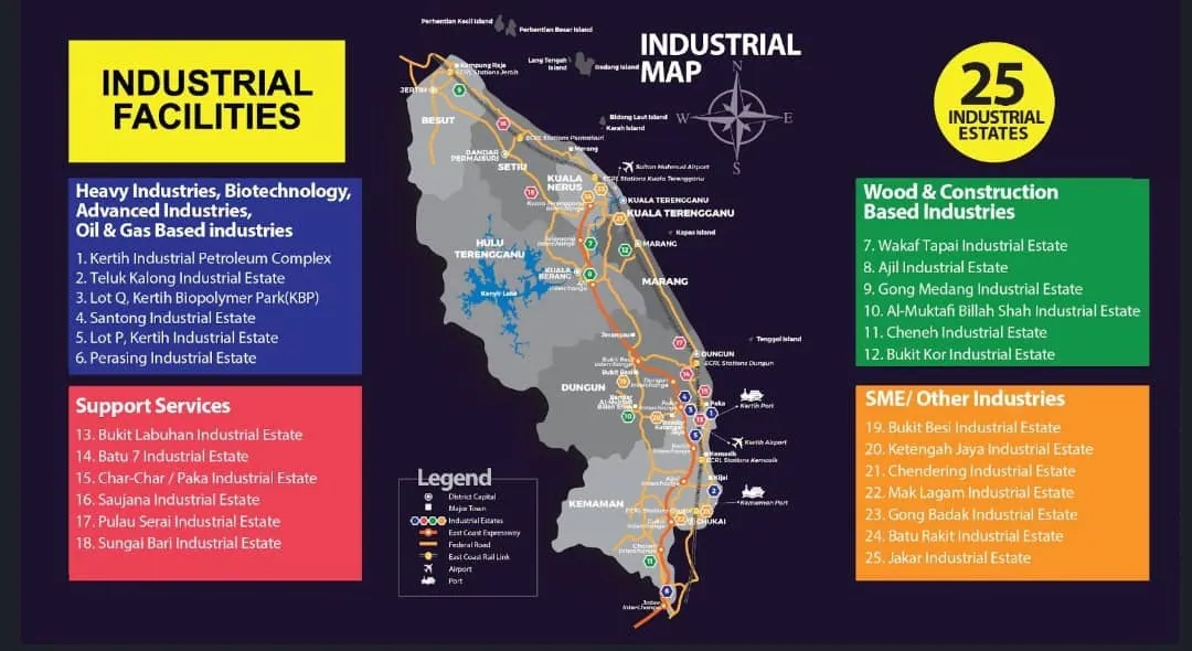 Invest Terengganu Interactive Map