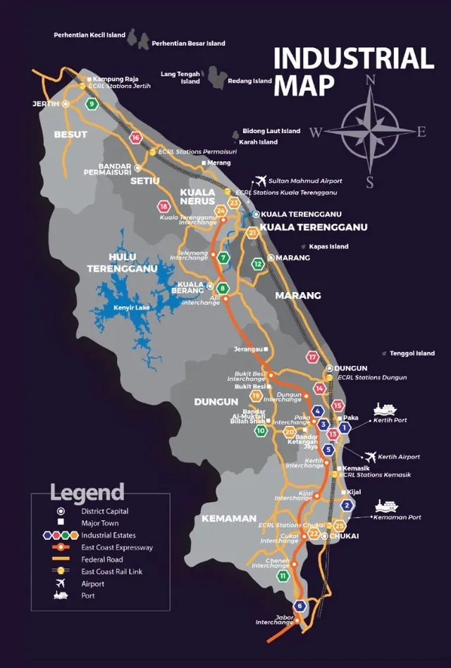 Invest Terengganu Interactive Map screenshot 1